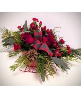 Country Sleigh Arrangement