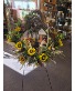 Country Sunflower Wreath 