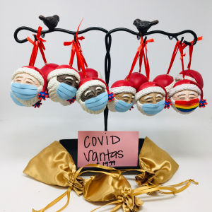 Covid Santa Ornaments in Clearwater, FL | FLOWERAMA Covid Santa Ornaments in Clearwater, FL | FLOWERAMA