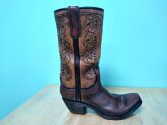 Cowboy Boot  Vase