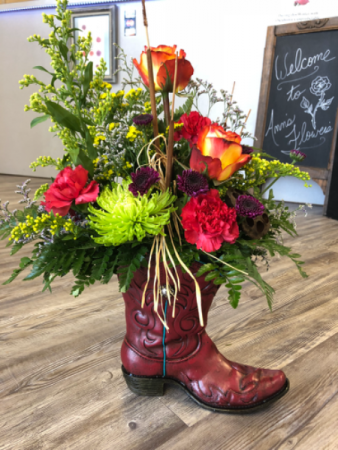 Cowboy Boot Ya’ll Keepsake Container