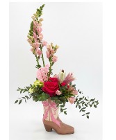 cowboy boots  Floral Arrangement