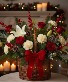 Cozy Christmas Crate Basket