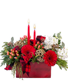 Cozy & Comfy Candle Centerpiece