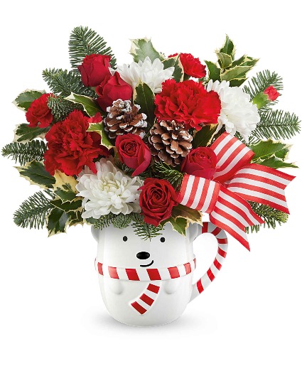 Cozy Cub Bouquet Fresh Arrangement