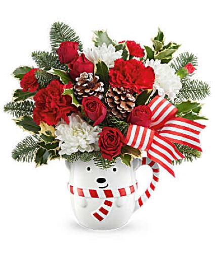 Cozy Cub Wish - 505 Vase Arrangement