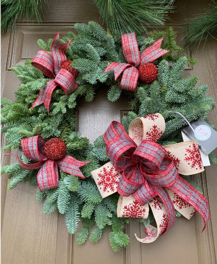 Cozy Holiday Holiday Wreath