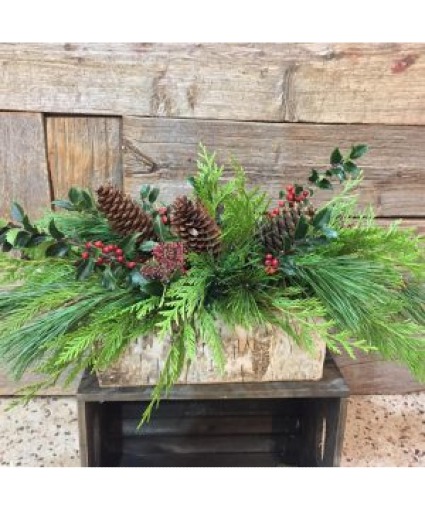 Cozy Pinecone Accents  Arrangement