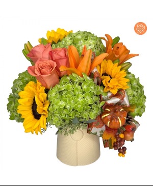 Cozy Sweater Arrangement Flower Arrangement