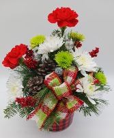 Cozy Tinseltin Floral Bouquet