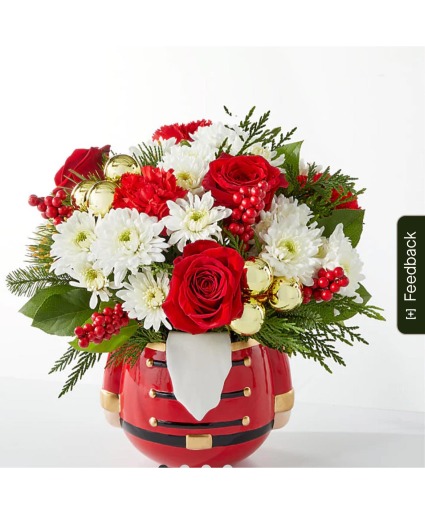 Cracker Christmas Arrangament  