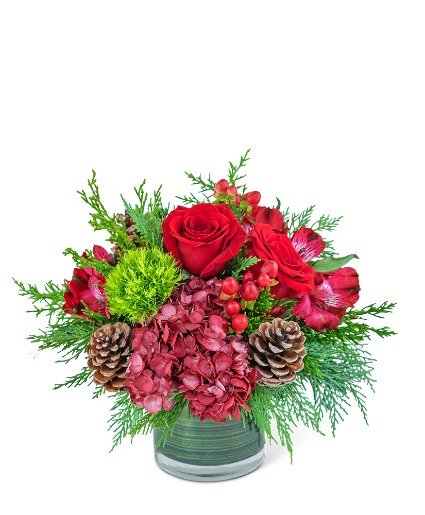 Cranberry Forest Flower Arrangement