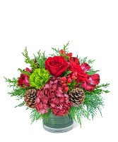 Cranberry Forest Flower Arrangement