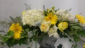 Craving Yellow Vase arrangement in a Ceramic vase in Oakville, ON | ANN'S FLOWER BOUTIQUE-Wedding & Event Florist Craving Yellow Vase arrangement in a Ceramic vase in Oakville, ON | ANN'S FLOWER BOUTIQUE-Wedding & Event Florist