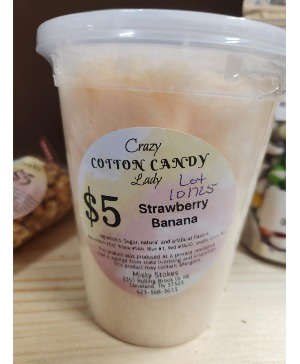 Crazy Cotton Candy- Strawberry Banana gift