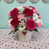 Crazy For You Bouquet Valentine's Day in Destrehan, Louisiana | Plantation Decor