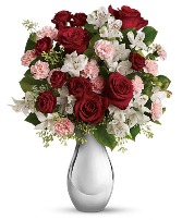 Crazy for You Bouquet with Red Roses 