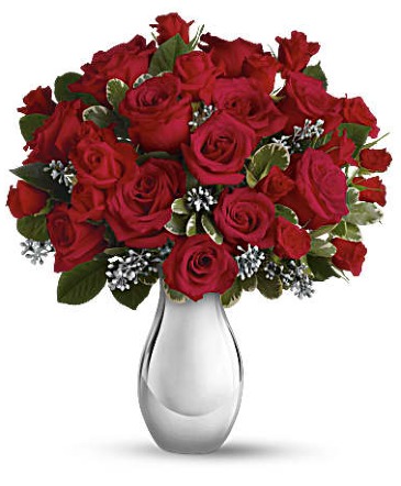 Crazy for You Bouquet with Red Roses  in Clermont, FL | Gia Flowers