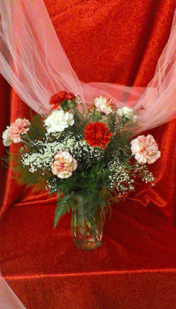 CA12VCrazy in Love Valentine Arrangement