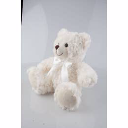 Cream Sitting Bear