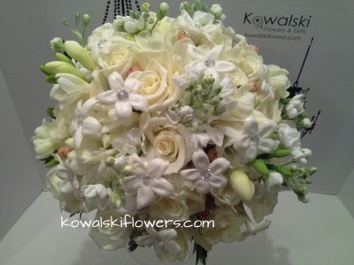 Cream & White Bridal Bouquet