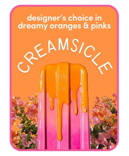 Creamsicle – Designer's Choice Flower Arrangement