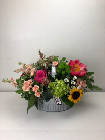 Creatively Classy Container Arrangement