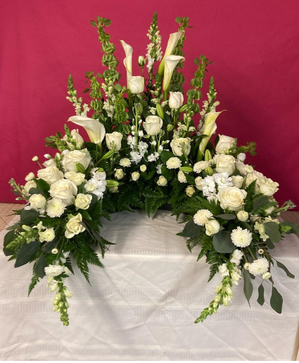 Cremation Urn Arrangement Sympathy Florals