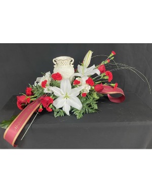 Cremation Urn Floral Design 