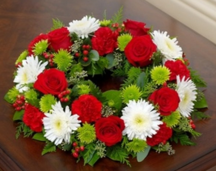 Cremation Wreath - Holiday Arrangement