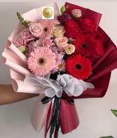 Crimson Blush Affair ❤️ Valentine’s signature Bouquet  in Orlando, Florida | Classic Blooms