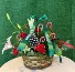 Crimson Christmas Basket Christmas 