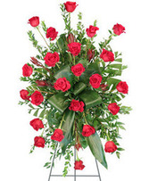 Peace and Blessings Sympathy Cross Funeral Flowers in Sunrise, FL -  FLORIST24HRS.COM