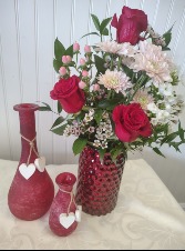 Crimson Hearts and Kisses 