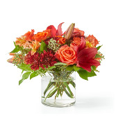 Crimson Leaves Bouquet 