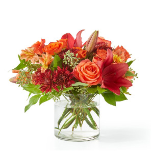 Crimson Leaves Bouquet 