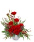 Crimson Radiance Flower Arrangement