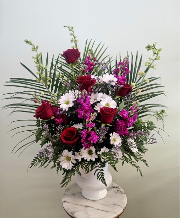 Crimson Remembrance By Enchanted Florist of Cape Coral  in Cape Coral, FL | ENCHANTED FLORIST OF CAPE CORAL