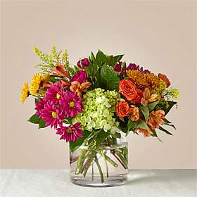 Crisp and Bright Bouquet Vase arrangement in Traverse City, MI | Blossom Shop