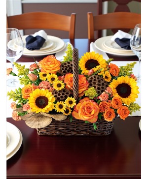 Crisp Autumn Morning Arrangement