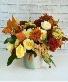 Crisp Autumn Morning Fall floral arrangement 