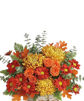 Crisp Autumn Morning Vase arrangement