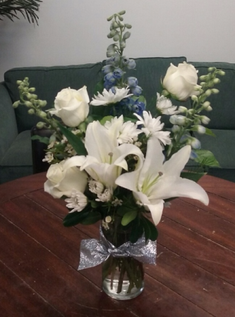 Crisp Winter Skies Arrangement