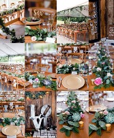 Crispin Hill Reception arrangements
