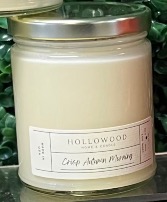 Crispy Autumn Morning Candle 8 oz Candle 