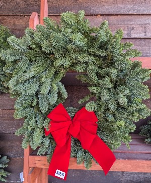 cristmas wreath with bow christmas wreath 20"