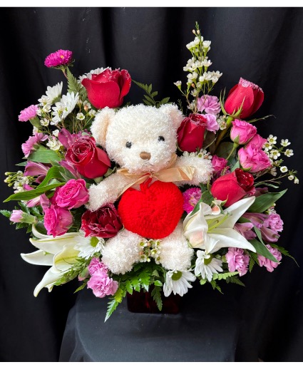 Crochet Heart Bouquet Any occasion Arrangement