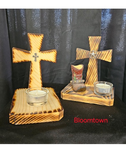 Cross Candle Holders Gift Item