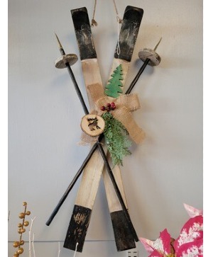 Cross Country Ski Wall Hanging NFS-CG6 Gift