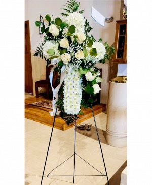Cross Funeral Arrangement 